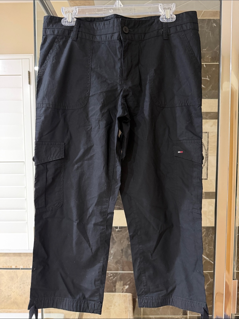 Tommy Hilfiger Women’s Black Cargo Pants